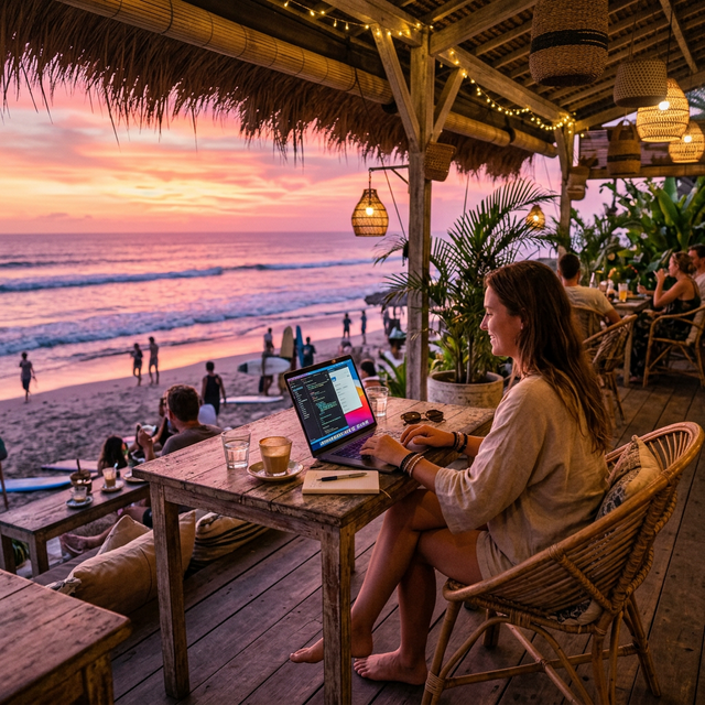 The arbitrage of the remote worker